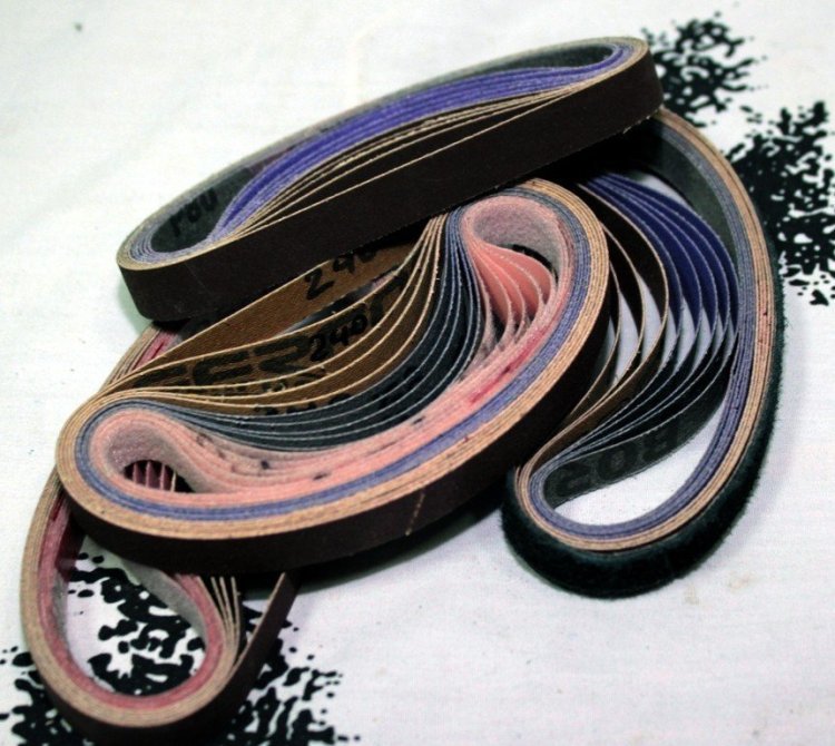 Набор абразивных лент Work Sharp 19х305, кухонный №1. (3 ленты)